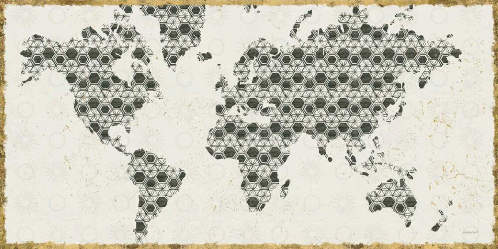 Kami Map v2 art print by Kathrine Lovell for $57.95 CAD
