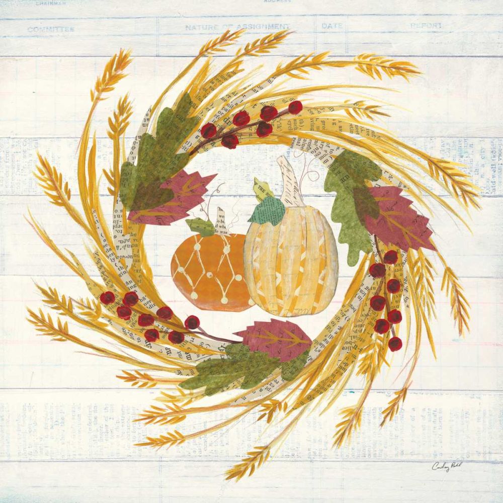 Autumn Bounty II art print by Courtney Prahl for $57.95 CAD