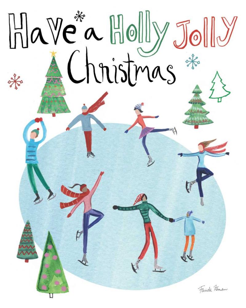 Holiday Festivities II art print by Farida Zaman for $57.95 CAD