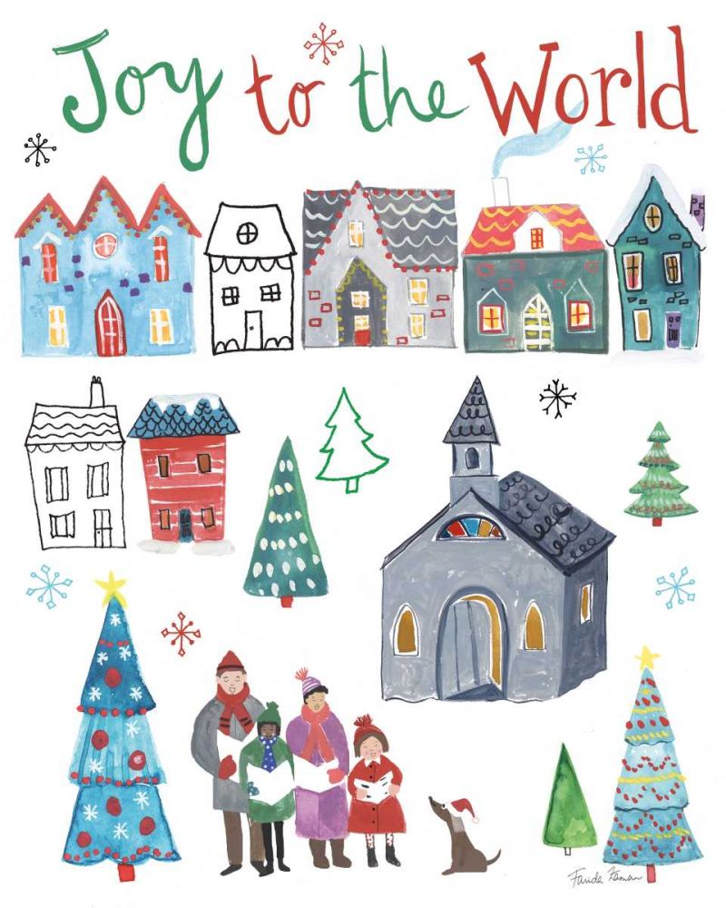 Holiday Festivities III art print by Farida Zaman for $57.95 CAD