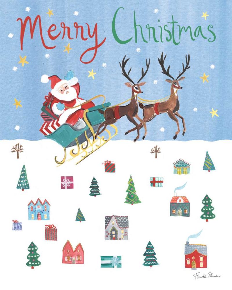 Holiday Festivities IV art print by Farida Zaman for $57.95 CAD