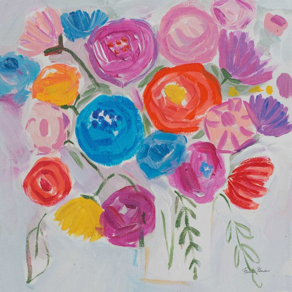 Delicate Flair I art print by Farida Zaman for $57.95 CAD