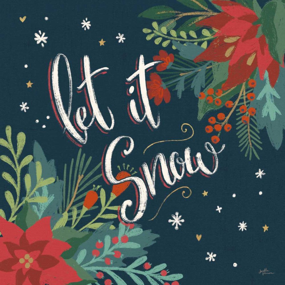 Christmas Bloom V art print by Janelle Penner for $57.95 CAD