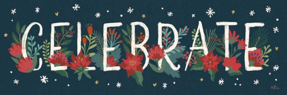 Christmas Bloom IX art print by Janelle Penner for $57.95 CAD