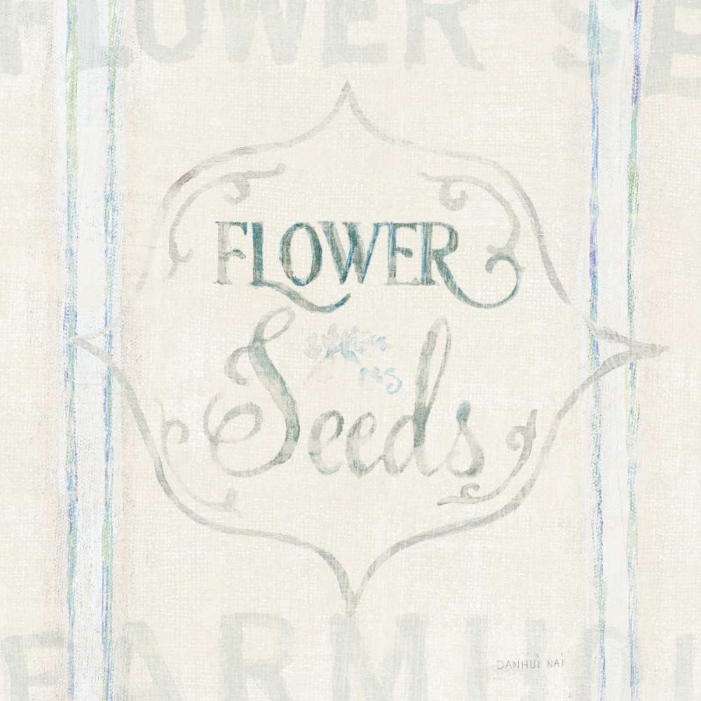 Floursack Florals IX art print by Danhui Nai for $57.95 CAD
