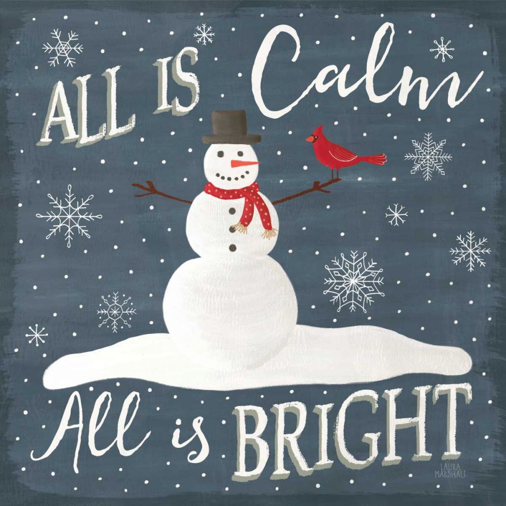 Christmas Cheer IV art print by Laura Marshall for $57.95 CAD