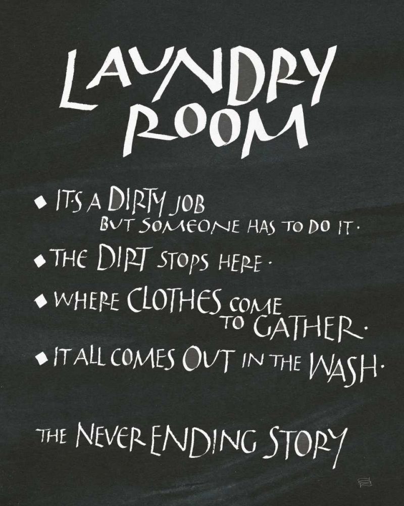 Laundry Room Sayings art print by Chris Paschke for $57.95 CAD