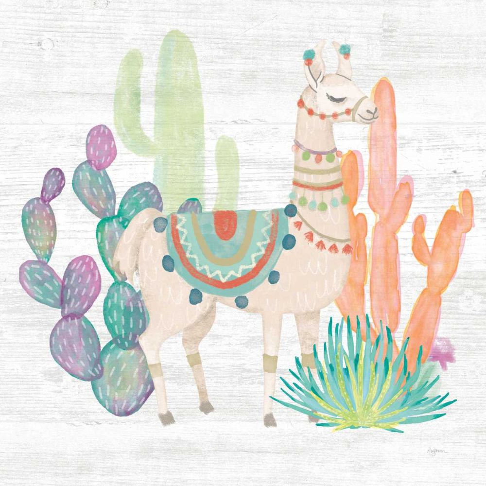 Lovely Llamas II art print by Mary Urban for $57.95 CAD