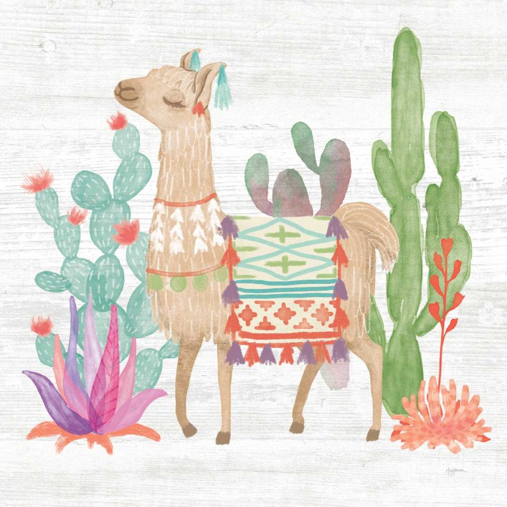 Lovely Llamas IV art print by Mary Urban for $57.95 CAD
