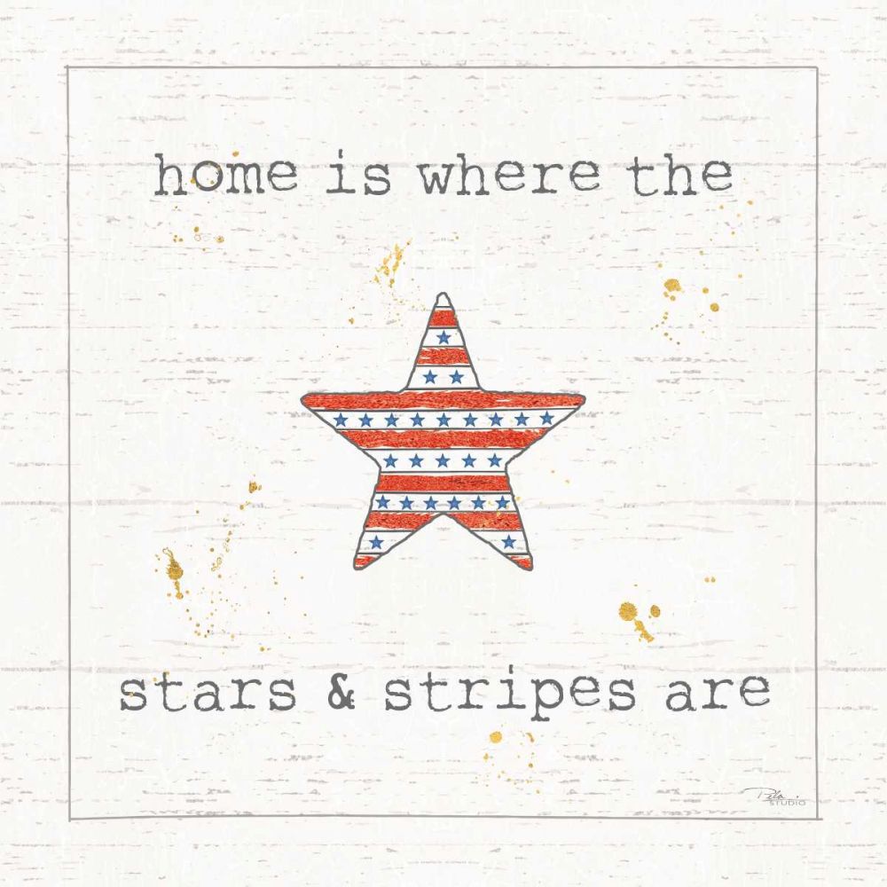 USA Cuties IV Shiplap art print by Pela Studio for $57.95 CAD
