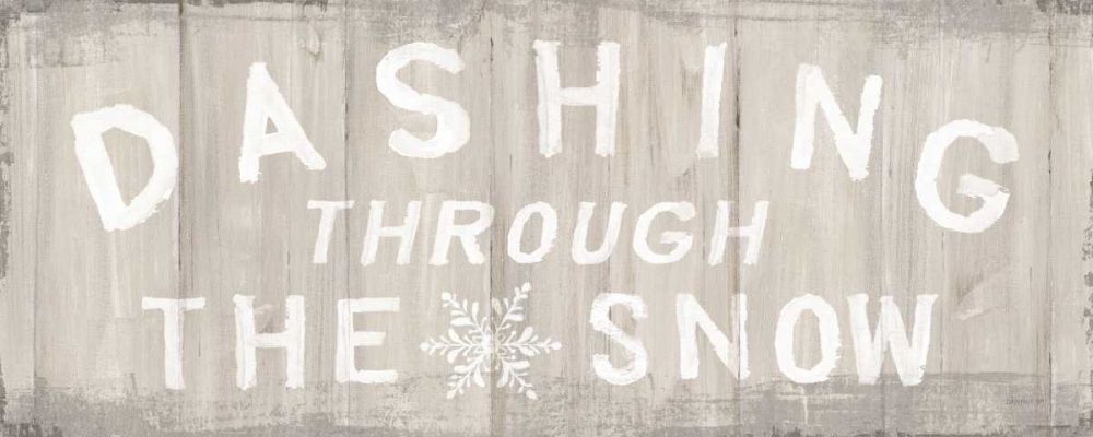 Woodland Holidays Sign I art print by Danhui Nai for $57.95 CAD