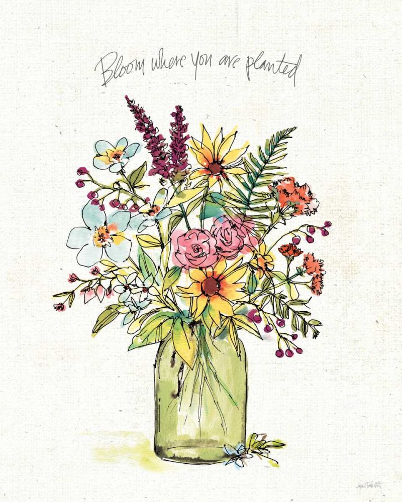Simply Petals III art print by Anne Tavoletti for $57.95 CAD