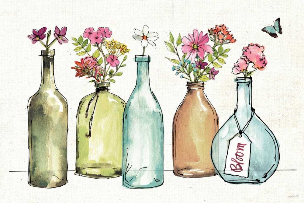 Simply Petals IV art print by Anne Tavoletti for $57.95 CAD