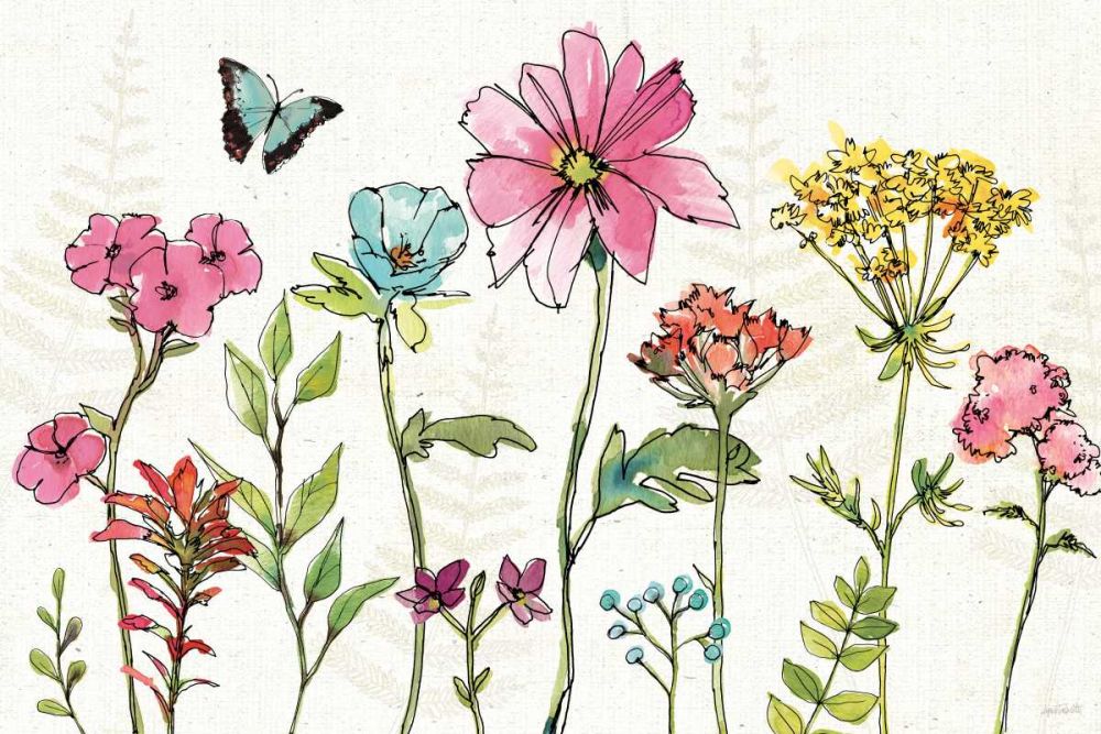 Simply Petals V art print by Anne Tavoletti for $57.95 CAD