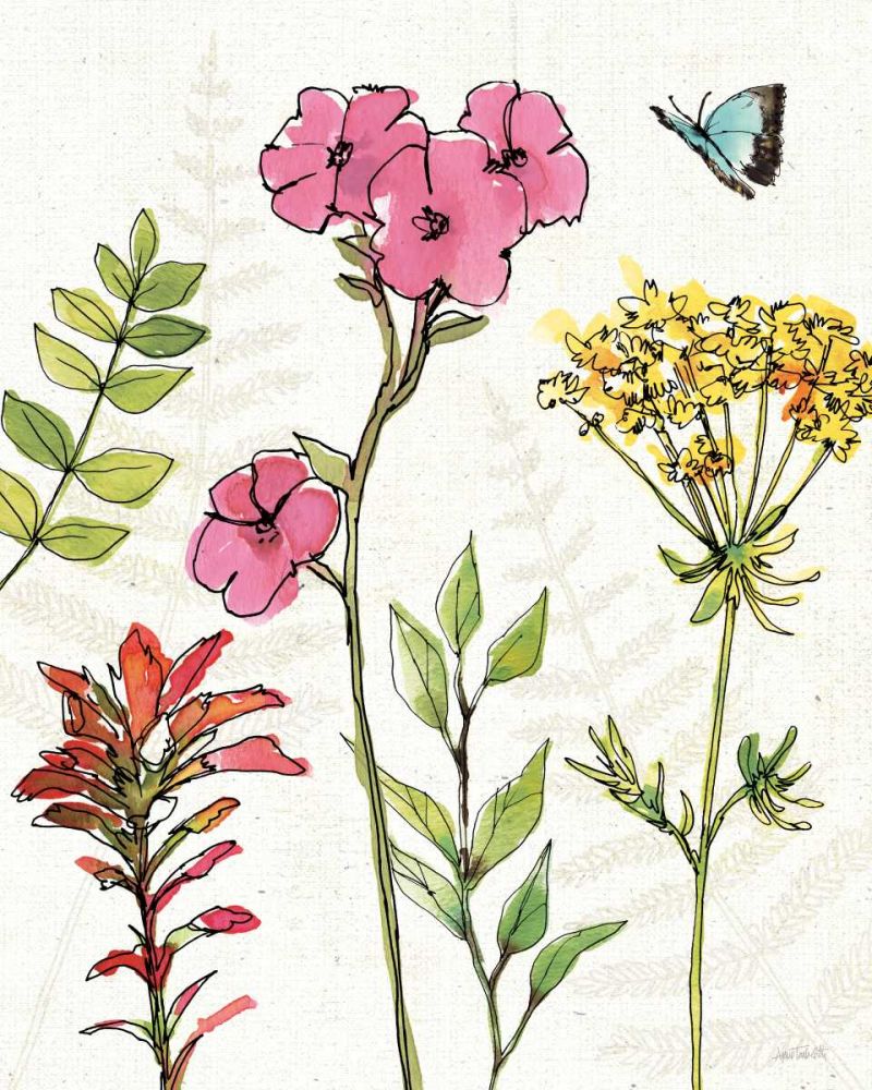 Simply Petals VI art print by Anne Tavoletti for $57.95 CAD