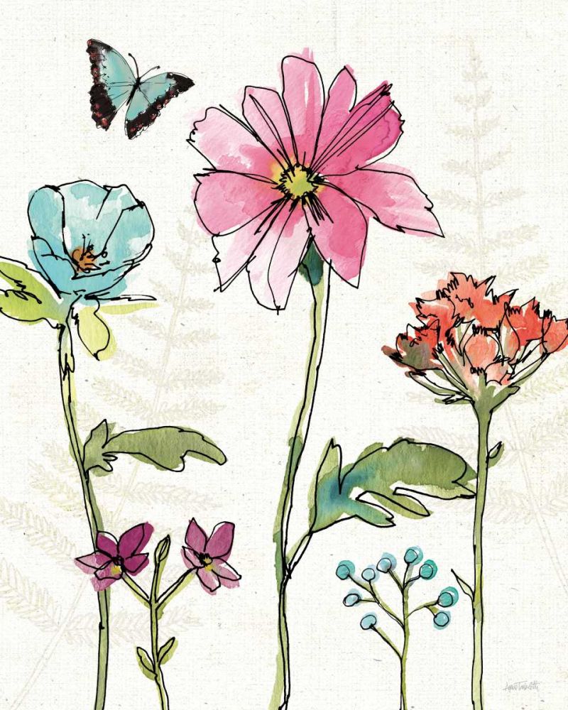 Simply Petals VII art print by Anne Tavoletti for $57.95 CAD