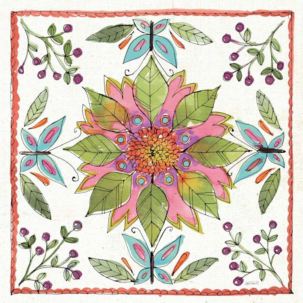 Simply Petals IX art print by Anne Tavoletti for $57.95 CAD