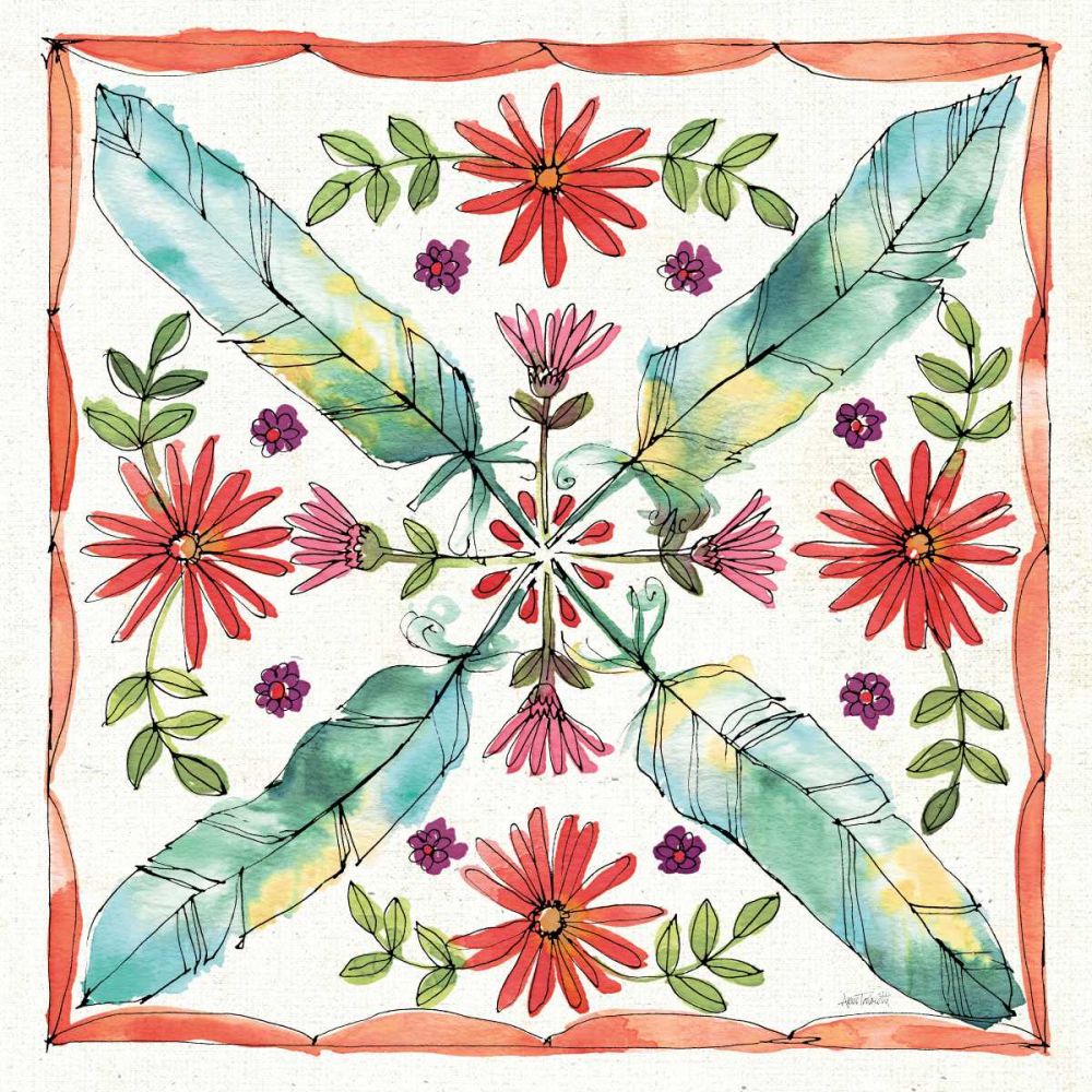 Simply Petals XI art print by Anne Tavoletti for $57.95 CAD