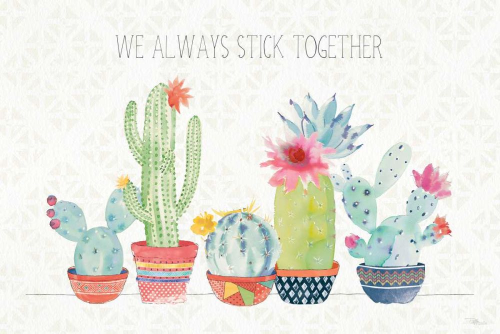 Sweet Succulents I art print by Pela Studio for $57.95 CAD