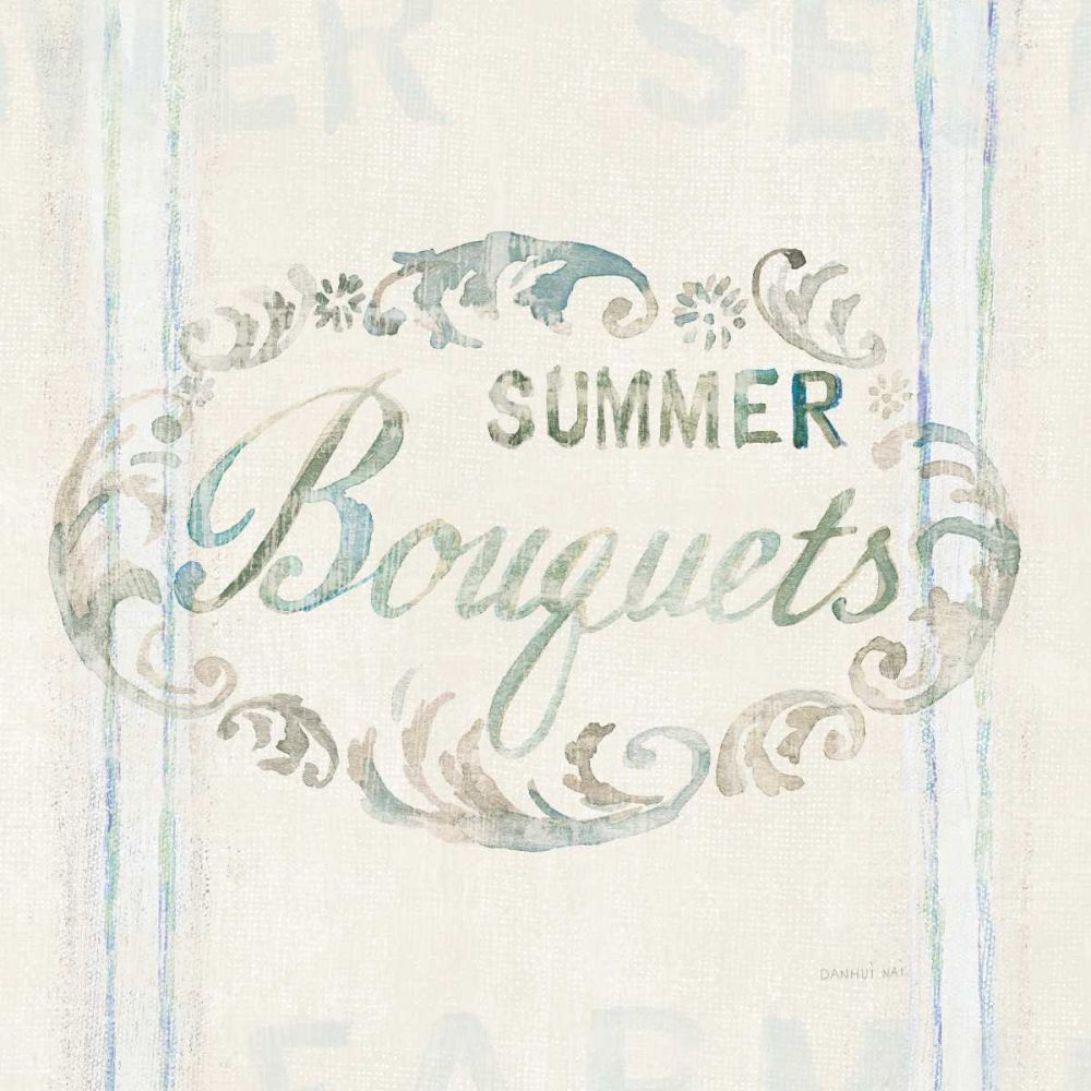 Floursack Florals X art print by Danhui Nai for $57.95 CAD