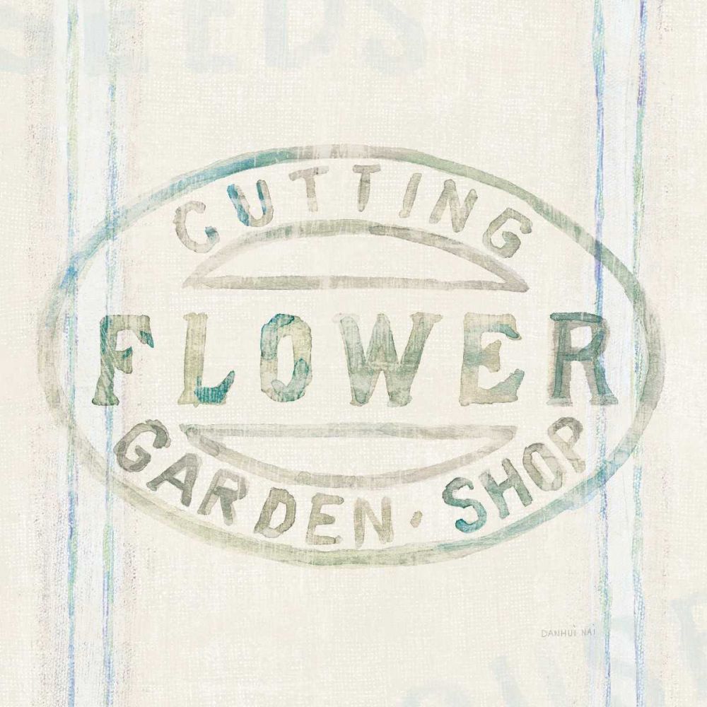 Floursack Florals XI art print by Danhui Nai for $57.95 CAD