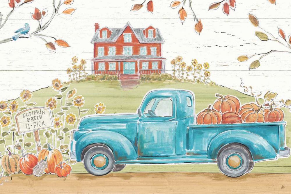 Fall Market II art print by Daphne Brissonnet for $57.95 CAD