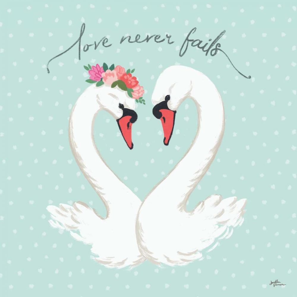 Swan Lake VII Mint art print by Janelle Penner for $57.95 CAD