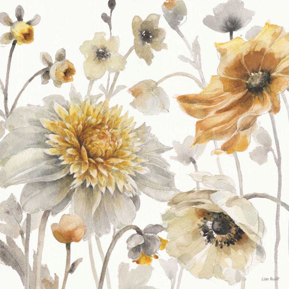 Fields of Gold II art print by Lisa Audit for $57.95 CAD
