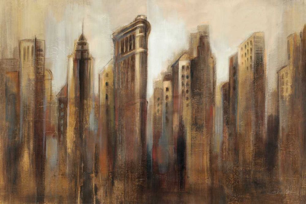 Flatiron Skyline art print by Silvia Vassileva for $57.95 CAD
