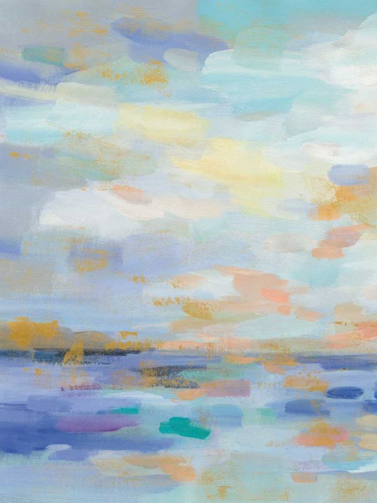 Golden Sunrise II art print by Silvia Vassileva for $57.95 CAD