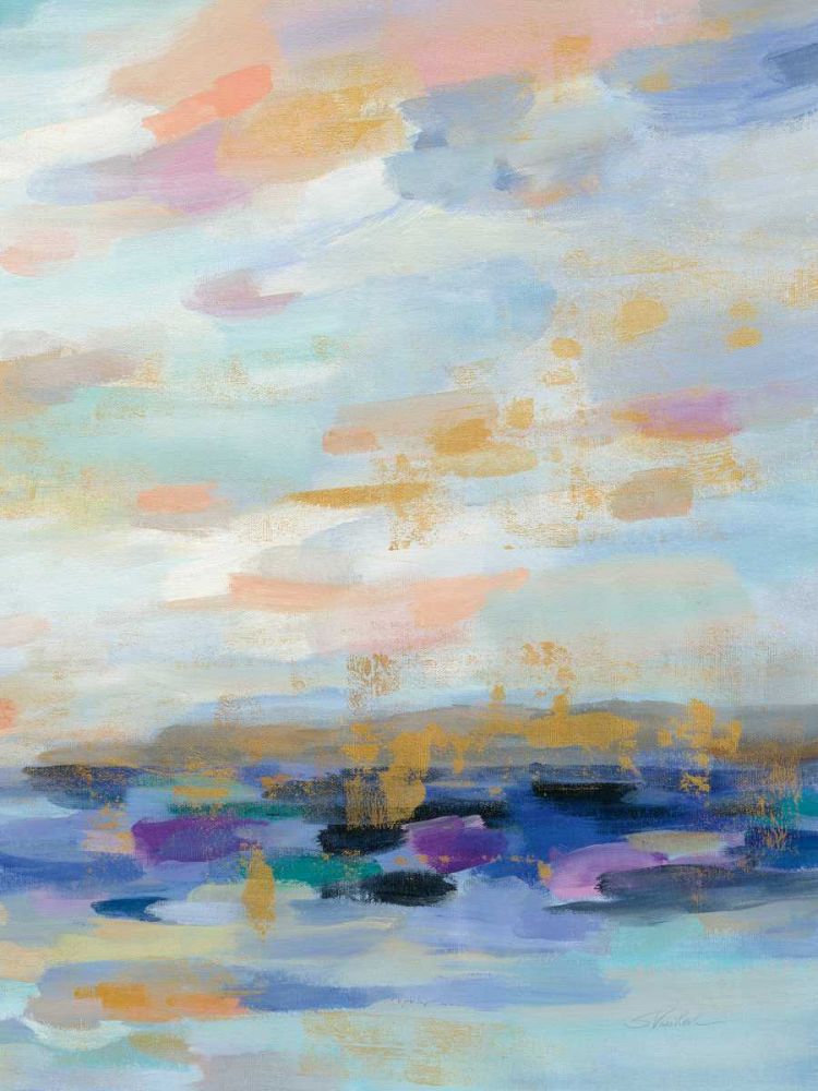 Golden Sunrise III art print by Silvia Vassileva for $57.95 CAD