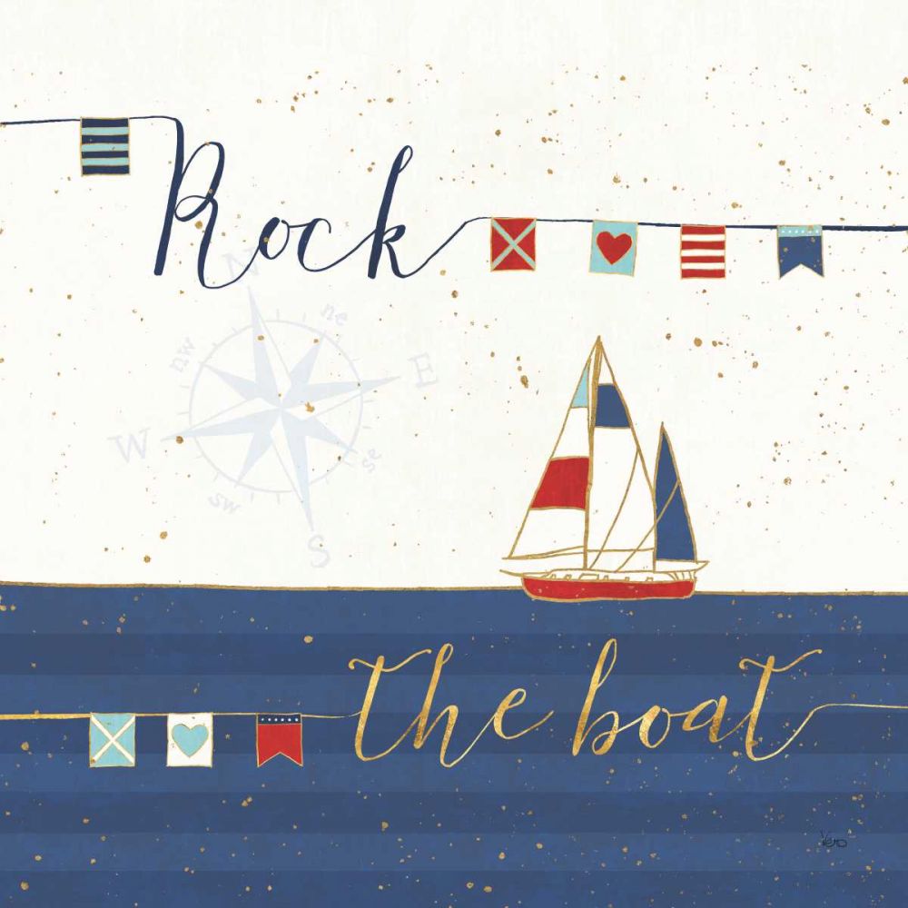 Underlined Nautical II art print by Veronique Charron for $57.95 CAD