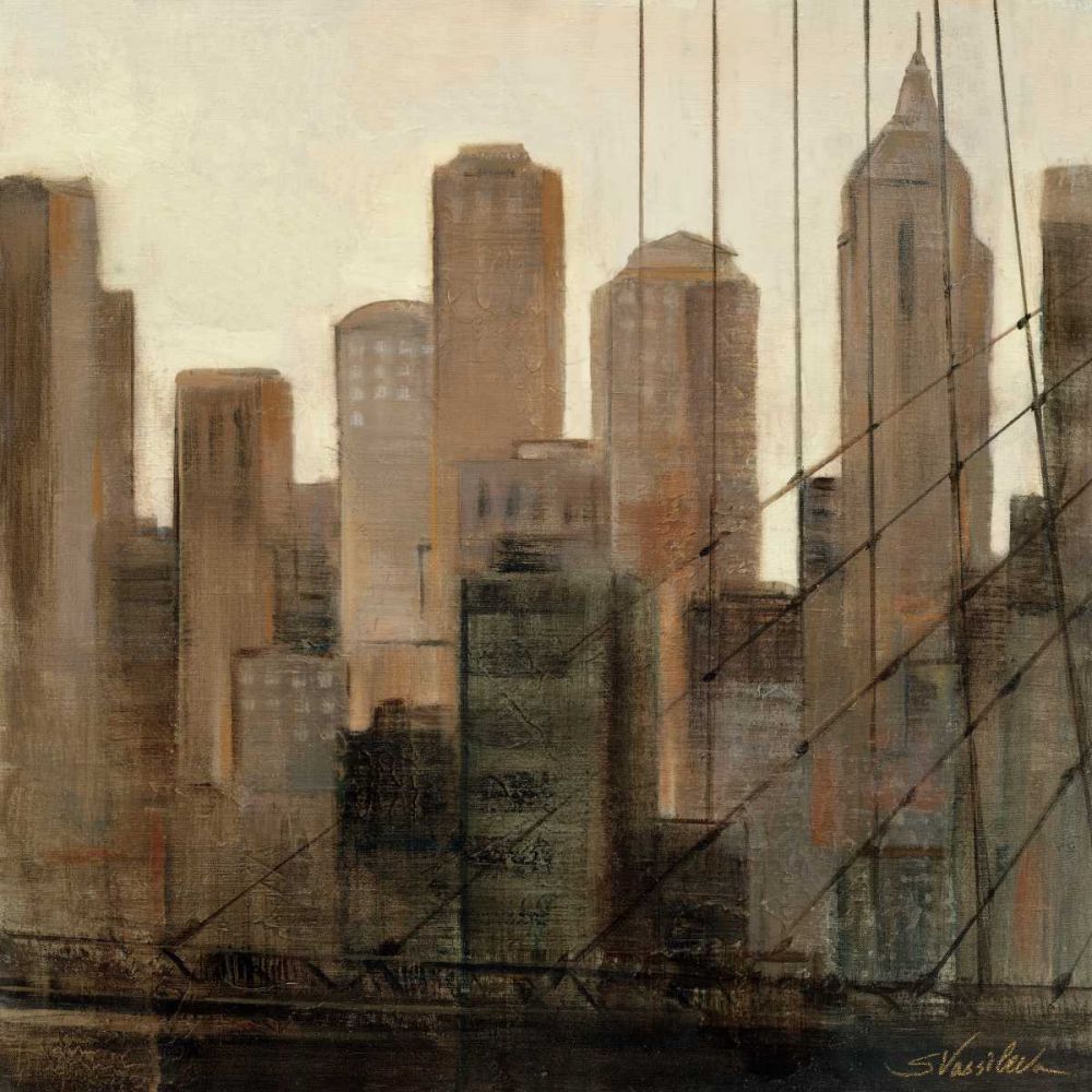 View  from the Bridge I art print by Silvia Vassileva for $57.95 CAD