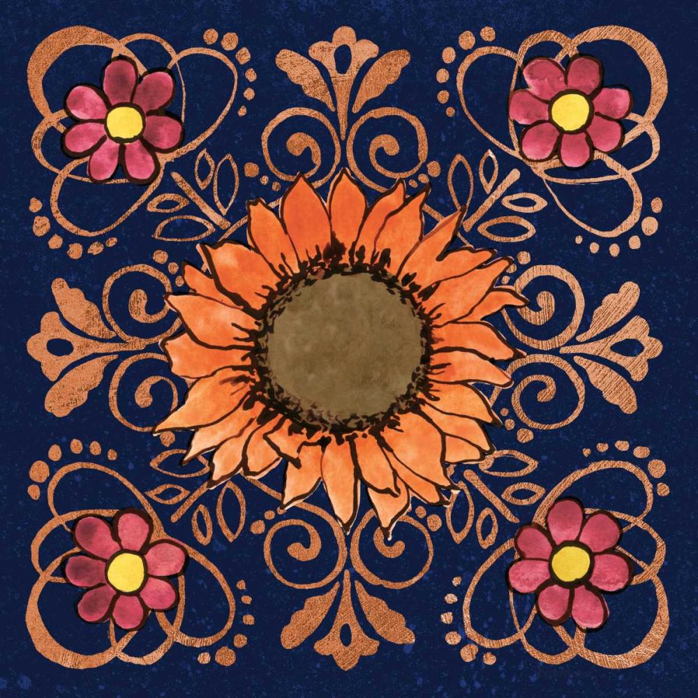 October Garden VI Blue art print by Beth Grove for $57.95 CAD