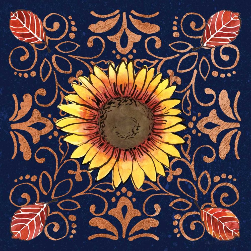 October Garden VII Blue art print by Beth Grove for $57.95 CAD