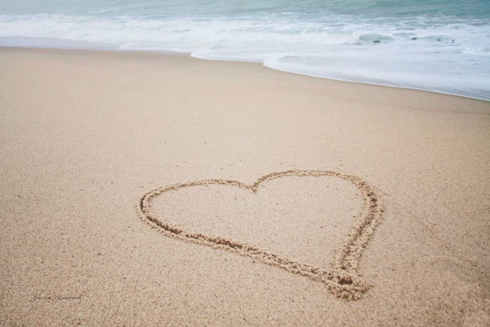 Beach Love I art print by Laura Marshall for $57.95 CAD