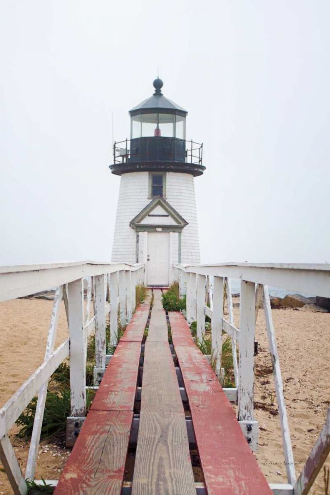 Brant Point Lighthouse art print by Laura Marshall for $57.95 CAD