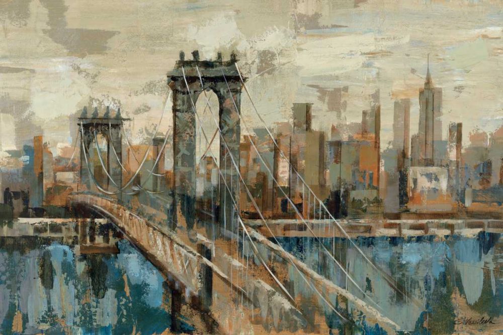 New York View art print by Silvia Vassileva for $57.95 CAD