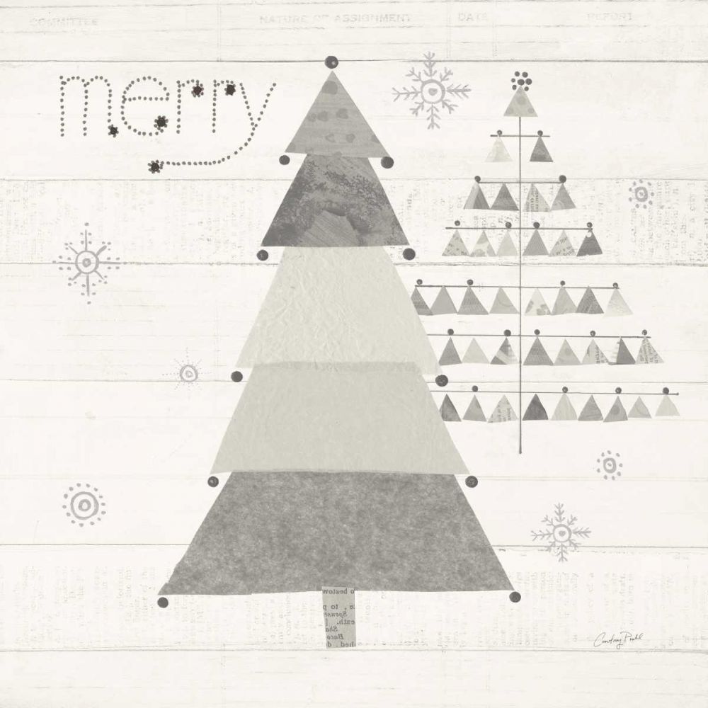Christmas Patchwork I Neutral art print by Courtney Prahl for $57.95 CAD