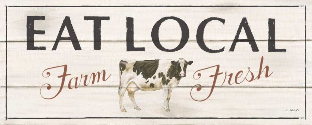 Country Cow III art print by James Wiens for $57.95 CAD