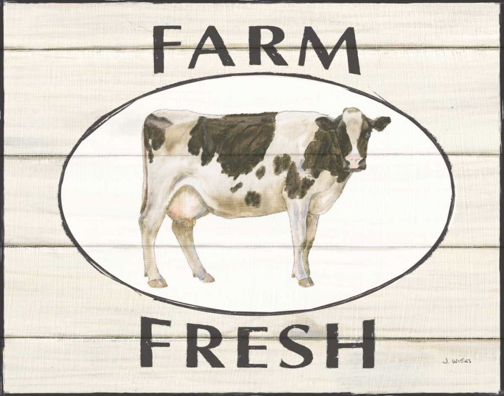Country Cow IV art print by James Wiens for $57.95 CAD