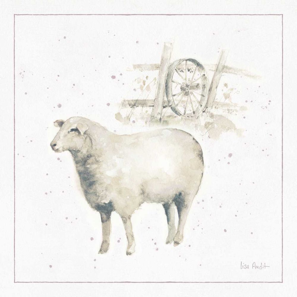 Farm Friends X Neutral art print by Lisa Audit for $57.95 CAD