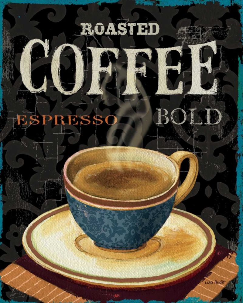 Today s Coffee IV art print by Lisa Audit for $57.95 CAD
