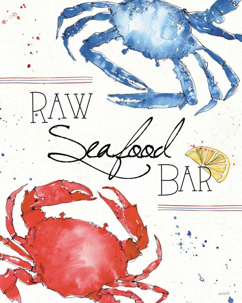 Seafood Shanty II art print by Anne Tavoletti for $57.95 CAD
