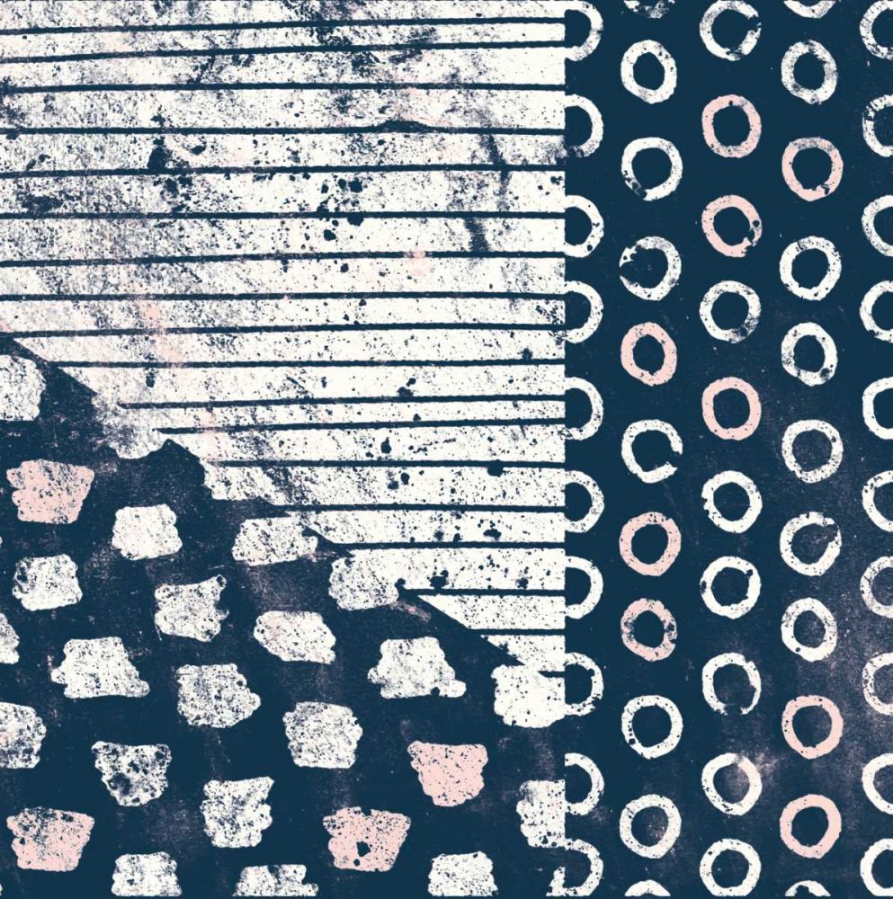 Mark Making Tile IV with Blush art print by Moira Hershey for $57.95 CAD