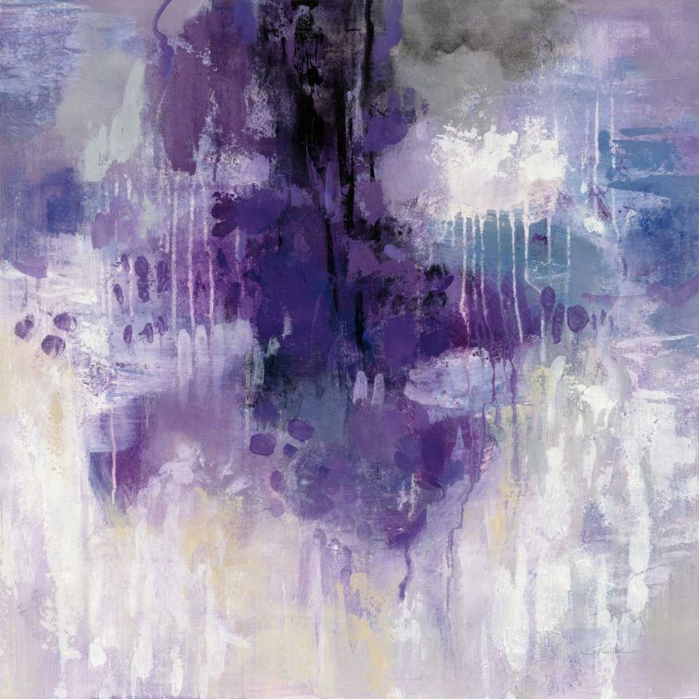 Violet Rain art print by Silvia Vassileva for $57.95 CAD
