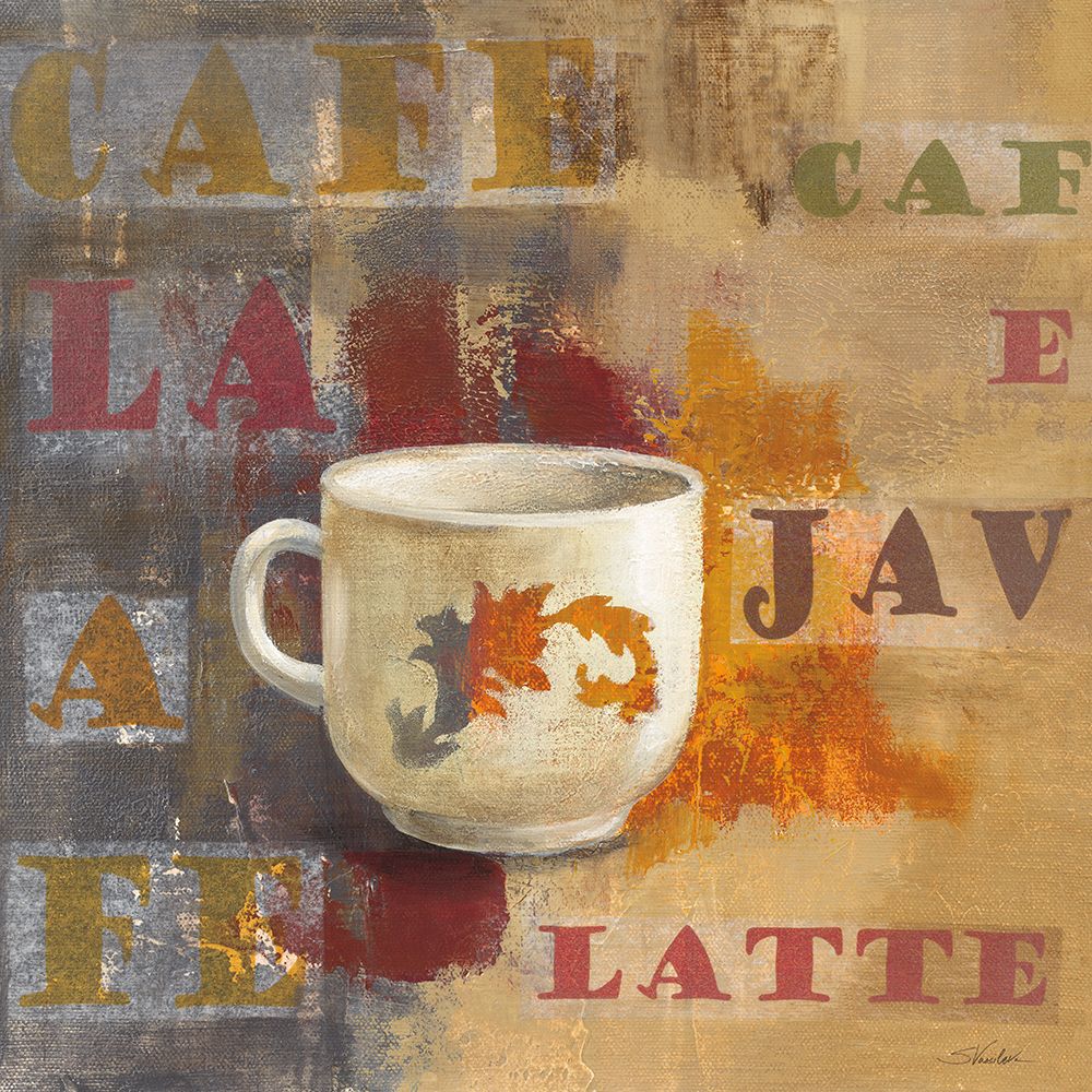 Urban Cafe I art print by Silvia Vassileva for $57.95 CAD