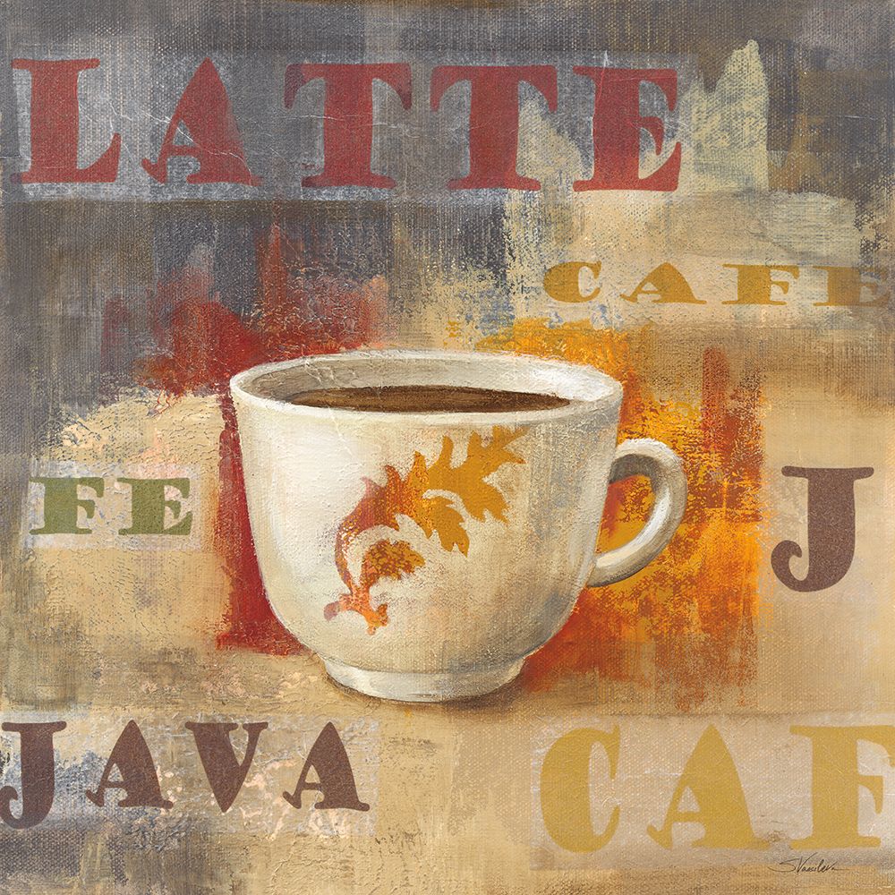 Urban Cafe IV art print by Silvia Vassileva for $57.95 CAD