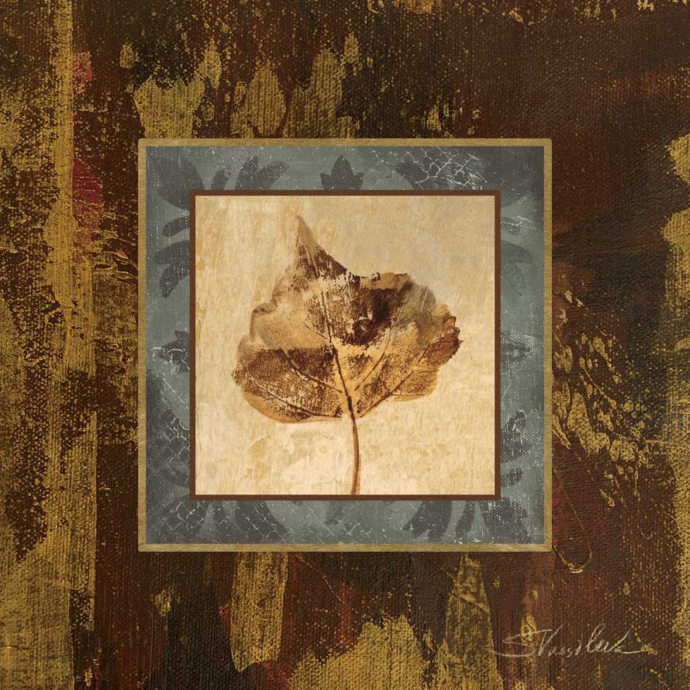 Autumn Leaf Square II art print by Silvia Vassileva for $57.95 CAD