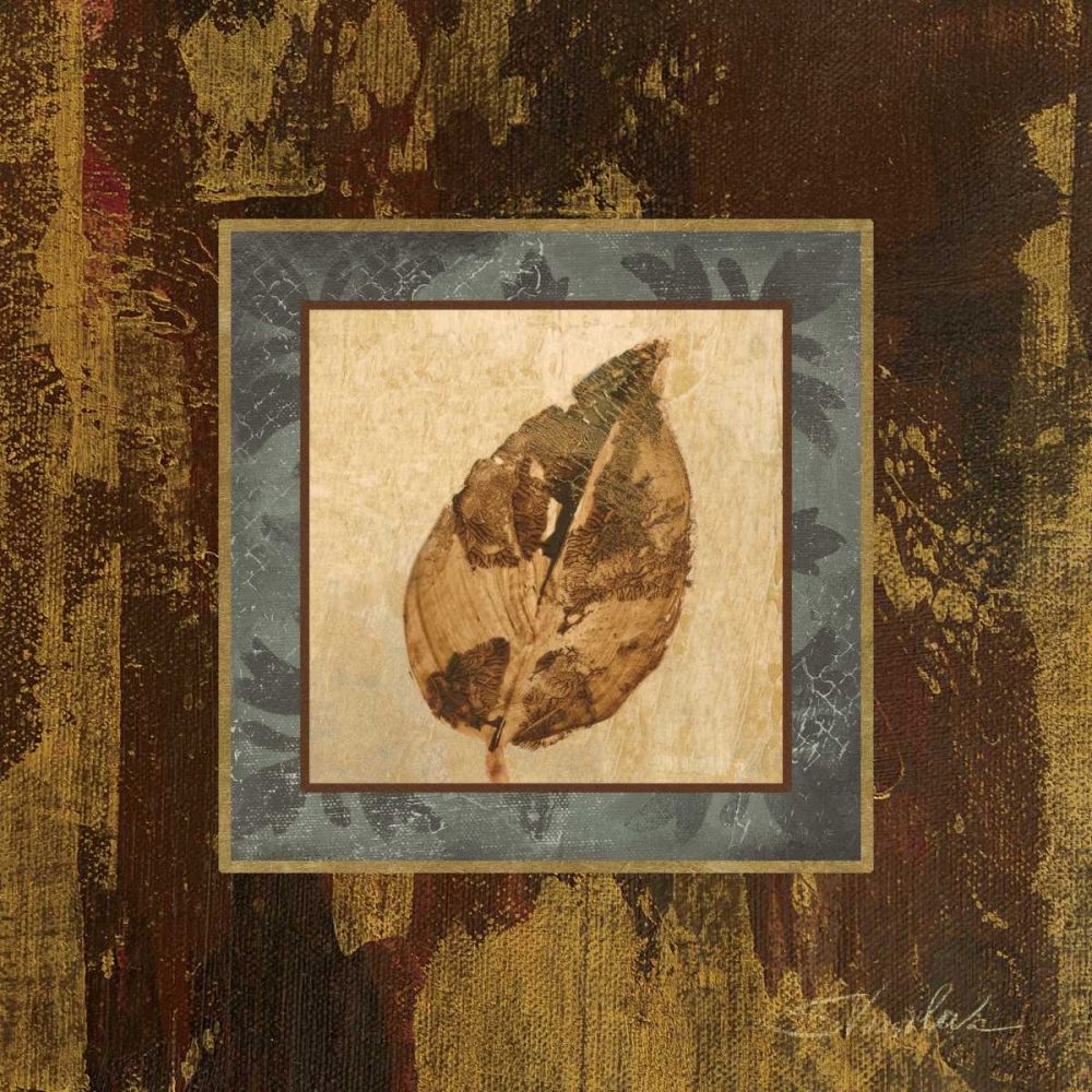 Autumn Leaf Square III art print by Silvia Vassileva for $57.95 CAD